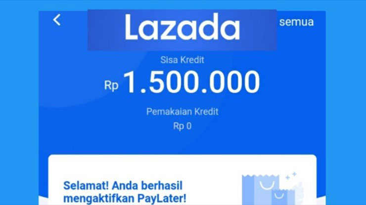 Syarat Belanja di Lazada Menggunakan LazPayLater