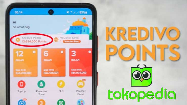 Cara Belanja di Tokopedia Pakai Kredivo Point