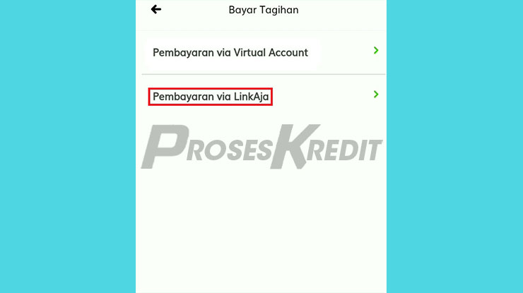 Tap Pembayaran via LinkAja