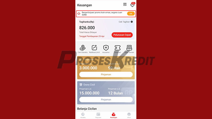 Klik Promo Koin Emas