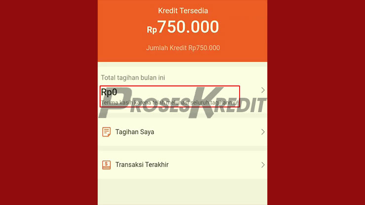 Bayar Shopee PayLater di Akulaku Berhasil 2