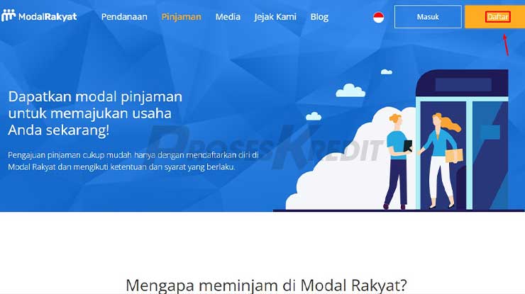 Buka Situs Modal Rakyat