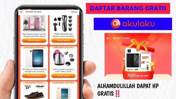 Apa Saja Barang Gratis Dari Akulaku