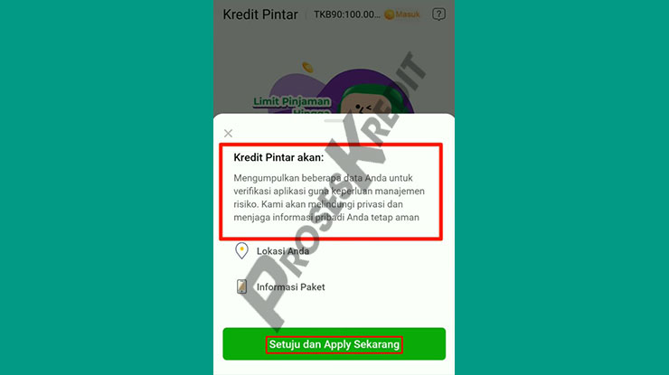 Setuju Apply Sekarang