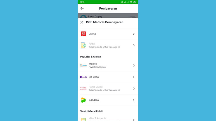 Pilih Bayar Pakai Kredivo