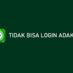 Tidak Bisa Login AdaKami