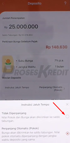 5. Instruksi Jatuh Tempo