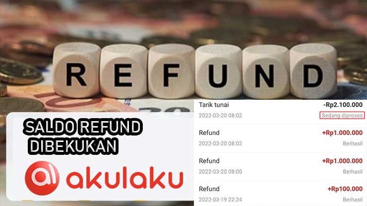 Saldo Refund Akulaku Dibekukan