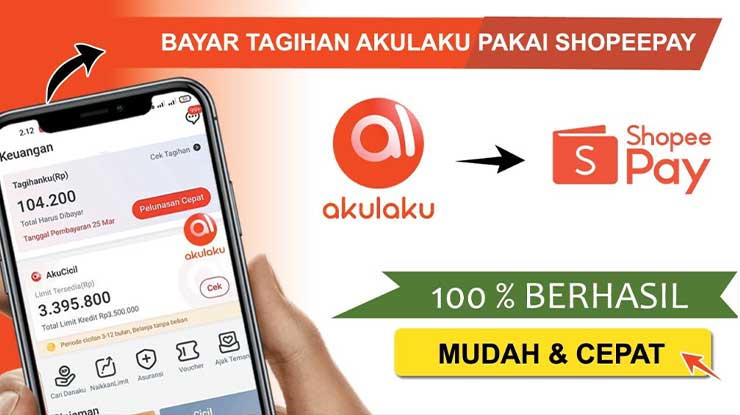 Cara Bayar Akulaku Lewat ShopeePay