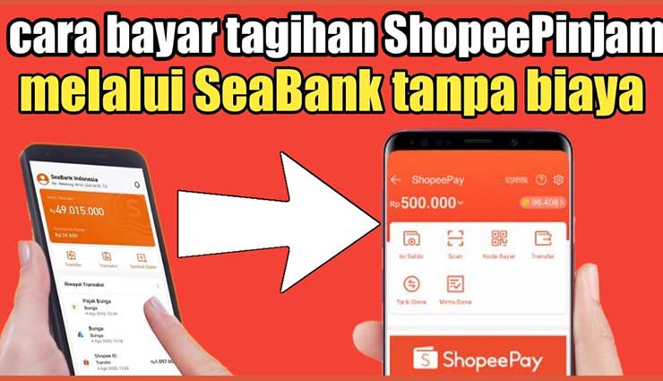 Cara Bayar SPinjam Lewat SeaBank