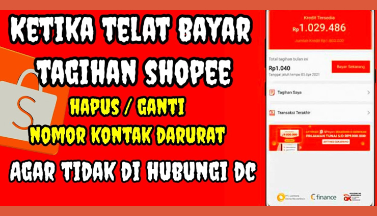 Cara Hapus Kontak Darurat Shopee