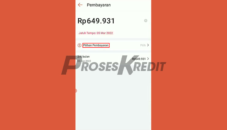 Pilih Pembayaran