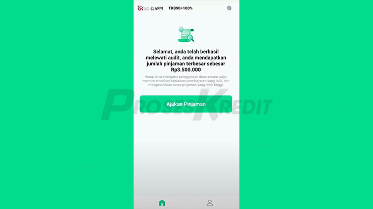 Berhasil Mendaftar Mendapatkan Limit EasyCash