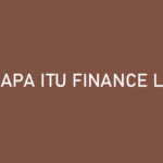 Apa Itu Finance Lease Ciri Ciri Contoh