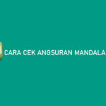 Cara Cek Angsuran Mandala Finance