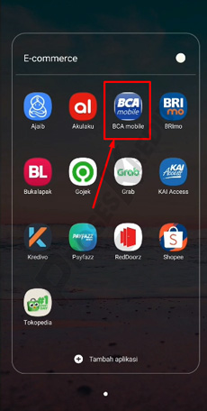 1. Buka Aplikasi BCA Mobile