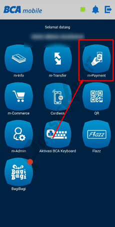 4. Pilih m Payment