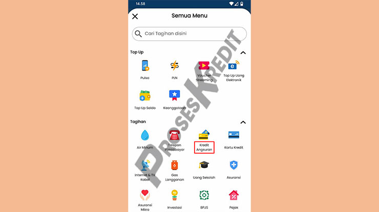 Pilih Kredit Angsuran