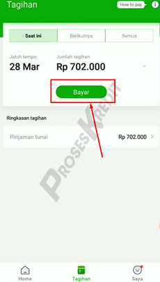 3. Klik Bayar