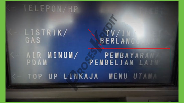 4. Pilih Pembayaran Atau Pembelian Lain