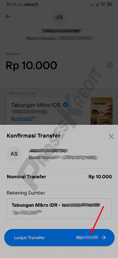 6. Konfirmasi Transfer Atau Pembayaran