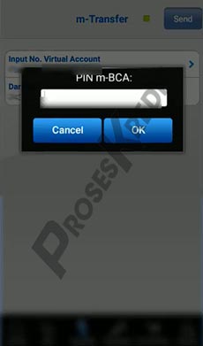 9. Masukkan PIN m BCA