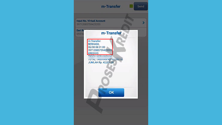 Bayar Kredivo via m Banking BCA Berhasil