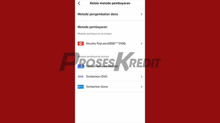 Berhasil Menghubungkan Akulaku ke TikTok