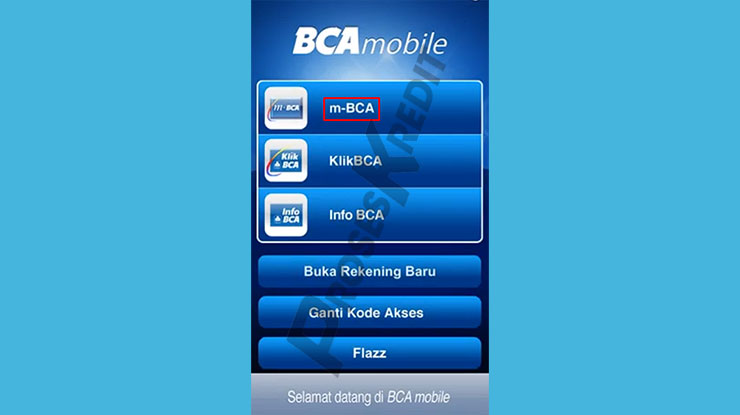 Buka BCA Mobile