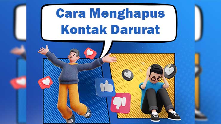 Cara Hapus Kontak Darurat Rupiah Cepat