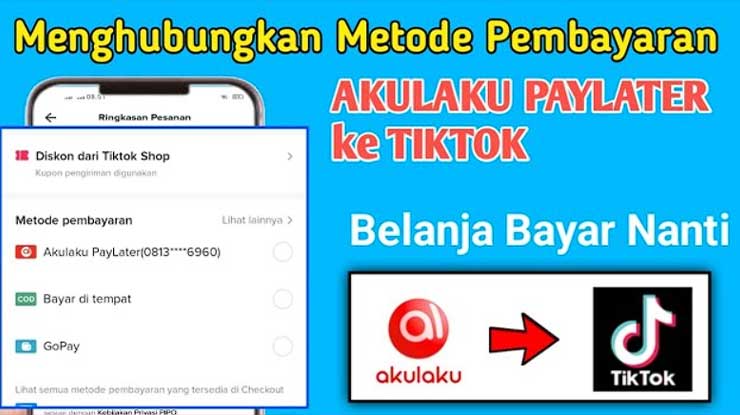 Cara Menghubungkan Akulaku ke TikTok