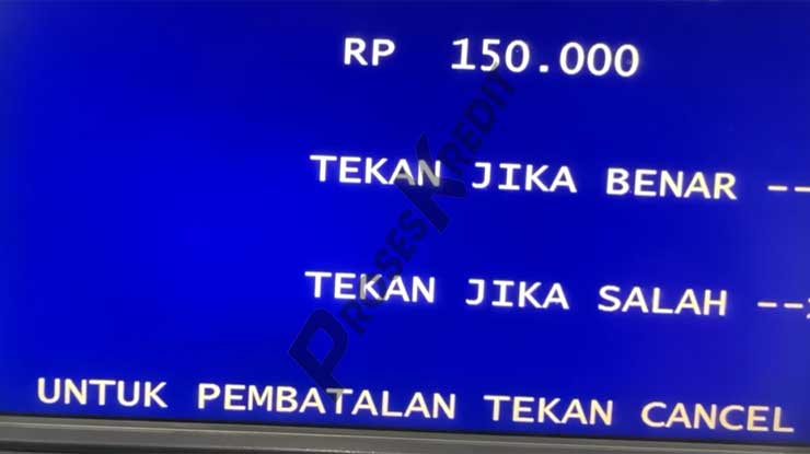 Ketik Nominal Penarikan