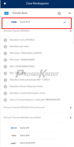 5 Cara Bayar BAF Lewat M Banking BCA