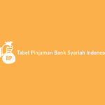 Tabel Pinjaman Bank Syariah Indonesia