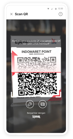 Arahkan Kamera ke Kode QR