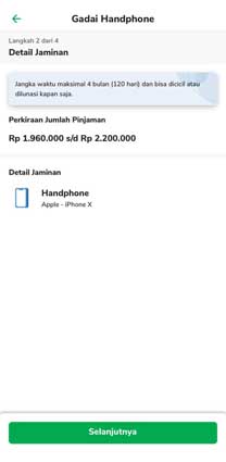 cek harga gadai HP