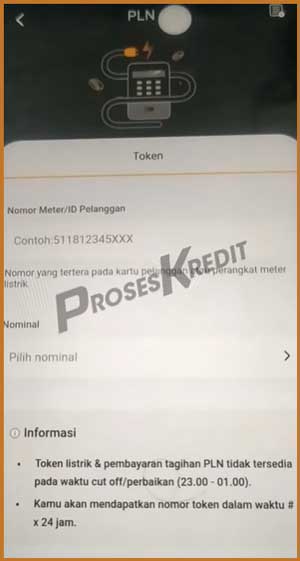 4 Masukkan ID Pelanggan