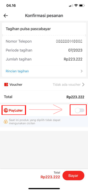 Bayar Kartu Halo Pakai Limit Paylater Akulaku