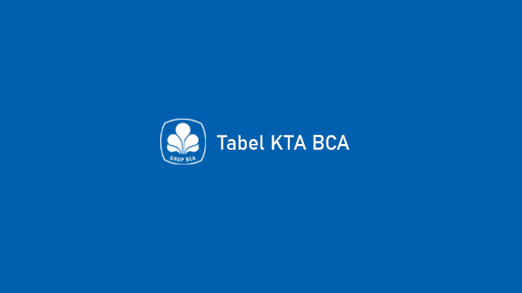 Tabel KTA BCA