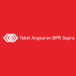 tabel angsuran BPR Supra