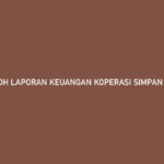 Contoh Laporan Keuangan Koperasi Simpan Pinjam Excel