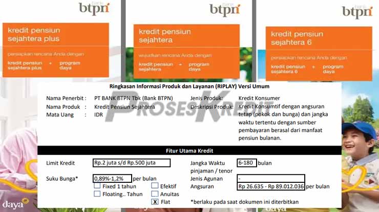 Layanan Pinjaman Pensiunan BTPN