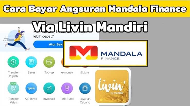 Cara Bayar Mandala Finance via Livin Mandiri