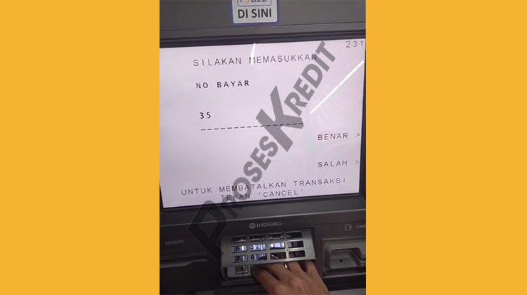 Masukkan Nomor Kontrak